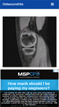 Mobile Screenshot of osteocondritis.org